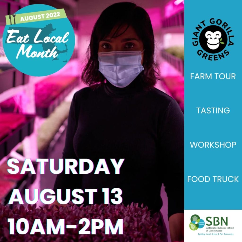 Farm Tour, Tasting, and DIY demo at Giant Gorilla Greens Farm Tour, Tasting, and DIY demo at Giant Gorilla Greens