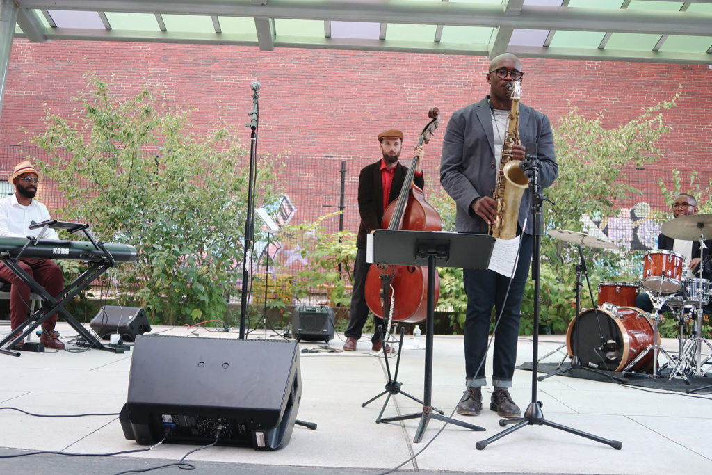 Gregory Groover Jr. closes out Mission Hill Arts Fest