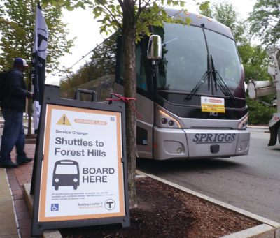 Disruptions begin with Orange Line shutdown