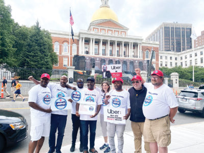 Rideshare drivers demand wage hikes