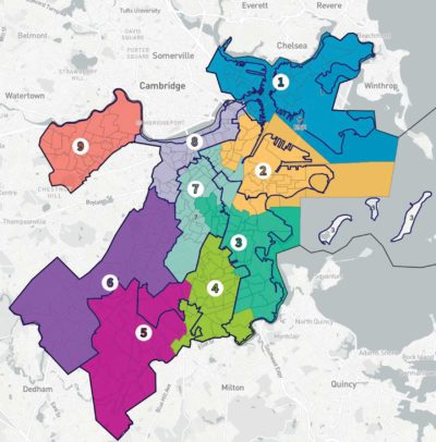 Councilors advance redistricting proposal