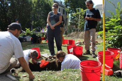 Archaeologists seek clues at Eustis House