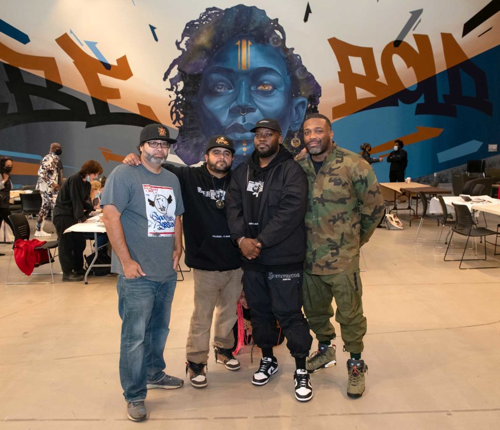 GN Crew and MassArt students create bold new mural GN Crew and MassArt students create bold new mural