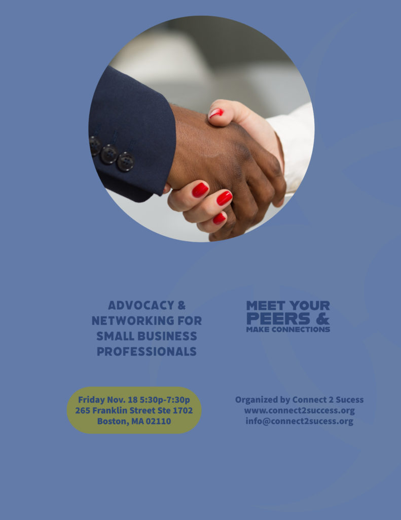 ADVOCACY & NETWORKING FOR SMALL BUSINESS PROFESSIONALS