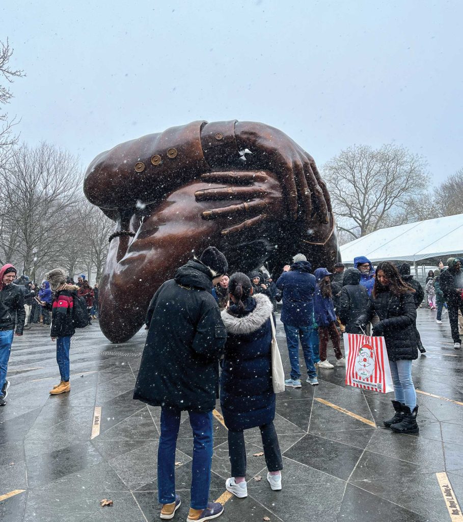 ‘The Embrace’ shakes up Boston’s public art scene