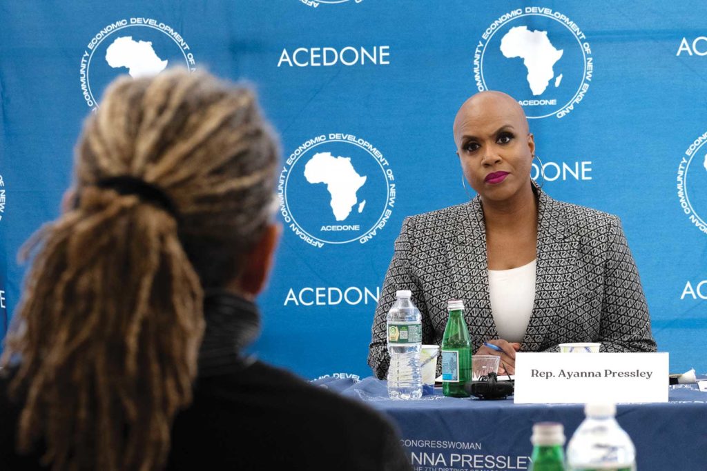 Pressley channels aid to African immigrants Pressley channels aid to African immigrants