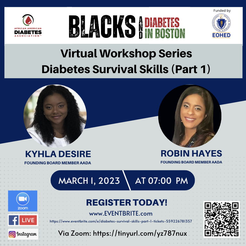 Virtual Workshop – Diabetes and Diabetes Survival Skills