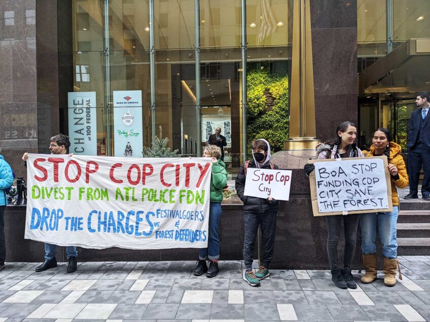 JP activist among those arrested at ‘Cop City’