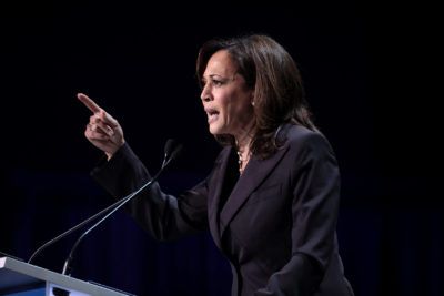 The scrutiny of Kamala Harris