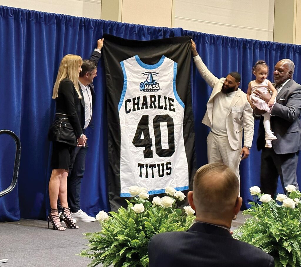UMass Boston honors Charlie Titus