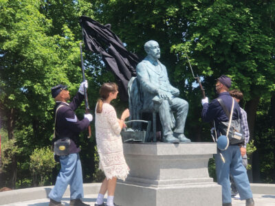 Dedham honors Black Civil War vet