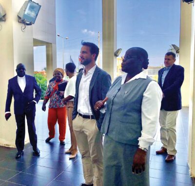 Catholic University of Angola building dedicated to Michael Kennedy
