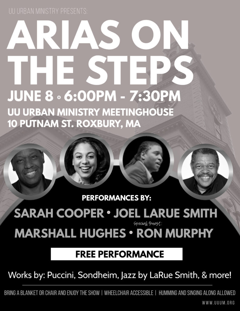 Arias on the Steps: A free concert at the Urban Ministry