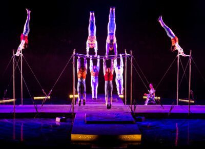 Acrobat David Henderson sets the bar high in Cirque du Soleil’s ‘Corteo’