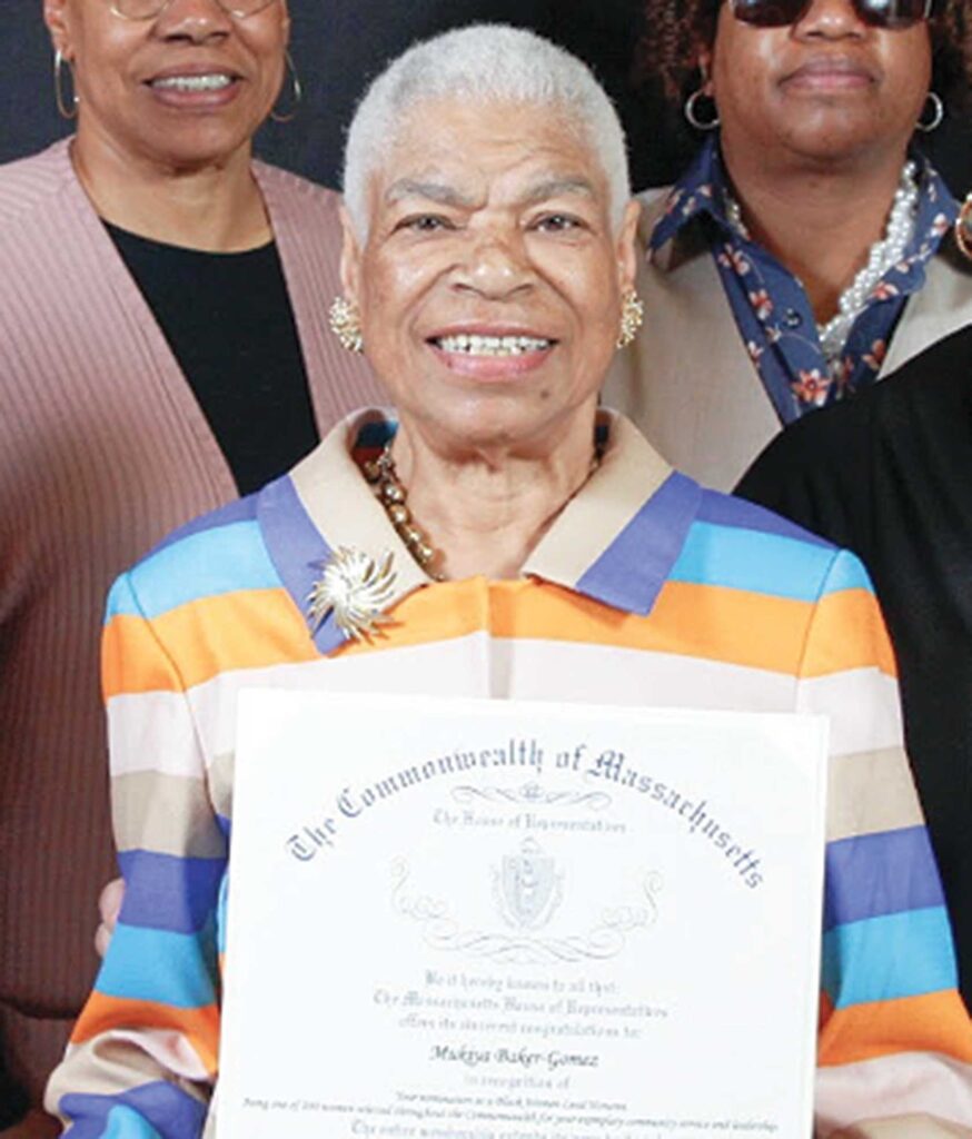 Mukiya Baker-Gomez, community leader, 74 Mukiya Baker-Gomez, community leader, 74