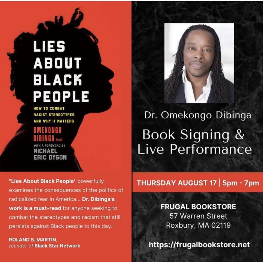 Dr. Omekongo Dibinga – Book Signing & Live Performance!