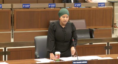 Community shows support for City Councilor, target of racist, sexist comments