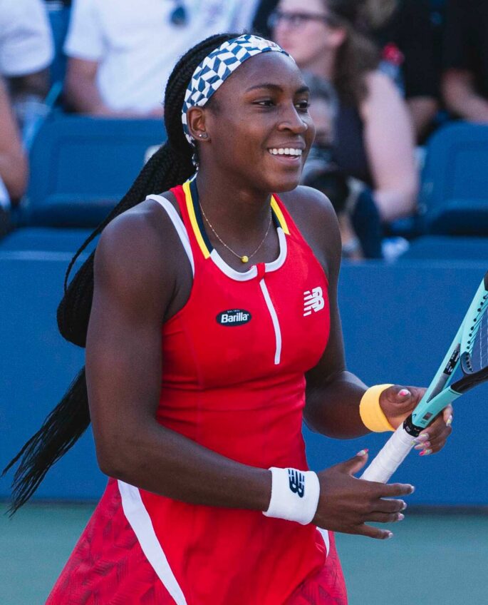 Gauff goes from fan to champ at U.S. Open