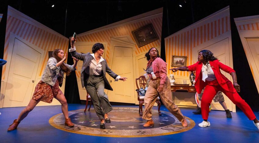 Chaos and comedy abound in ‘POTUS’ from SpeakEasy Stage Company