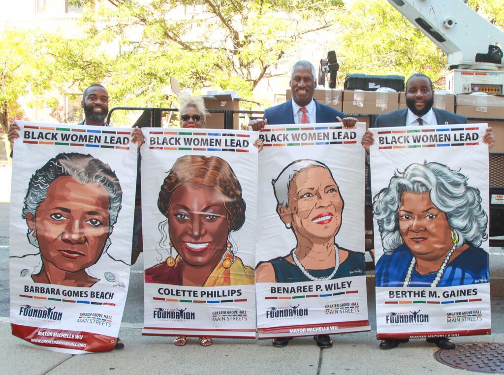Blue Hill Ave. banners honor Black women leaders Blue Hill Ave. banners honor Black women leaders