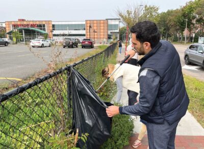 City team, residents rally to clean up Roxbury tour site