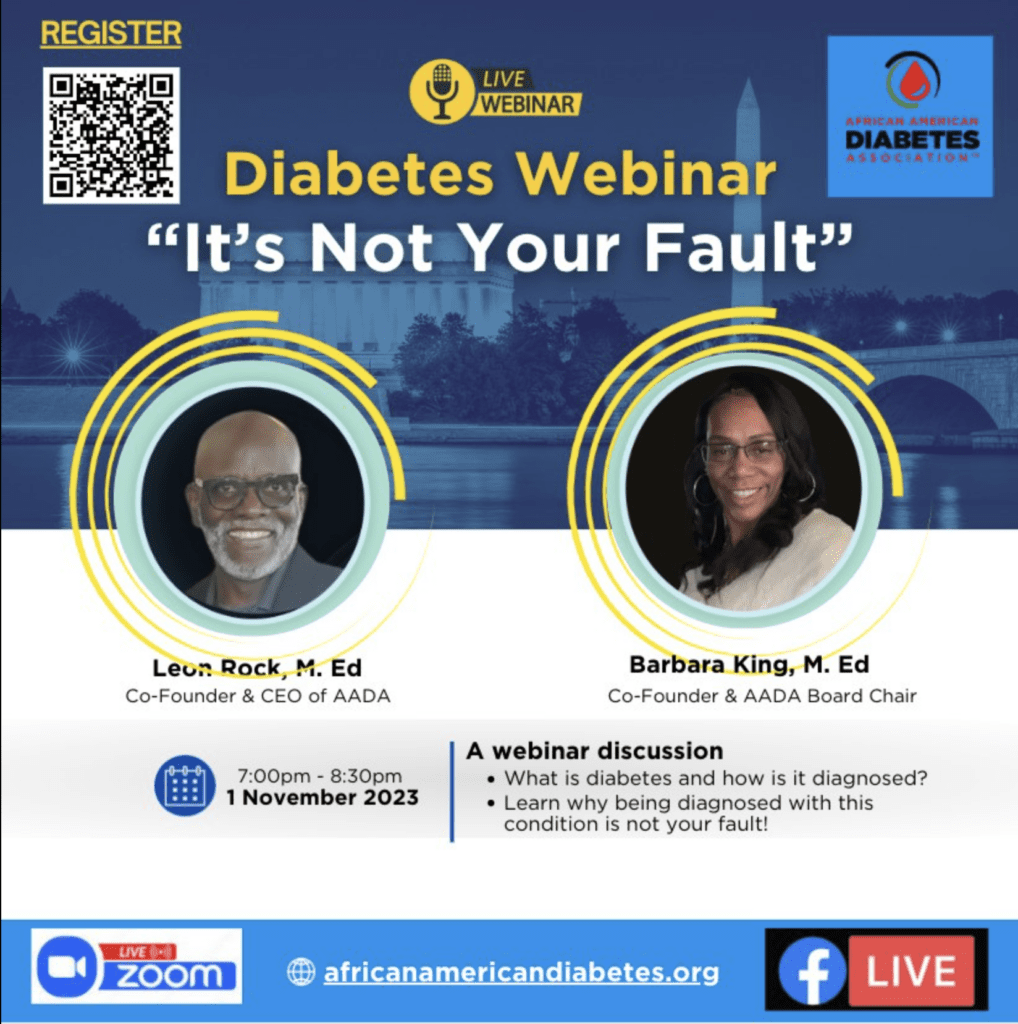 EMPOWERMENT, A Diabetes Webinar Series – In recognition of National Diabetes Awareness Month EMPOWERMENT, A Diabetes Webinar Series – In recognition of National Diabetes Awareness Month