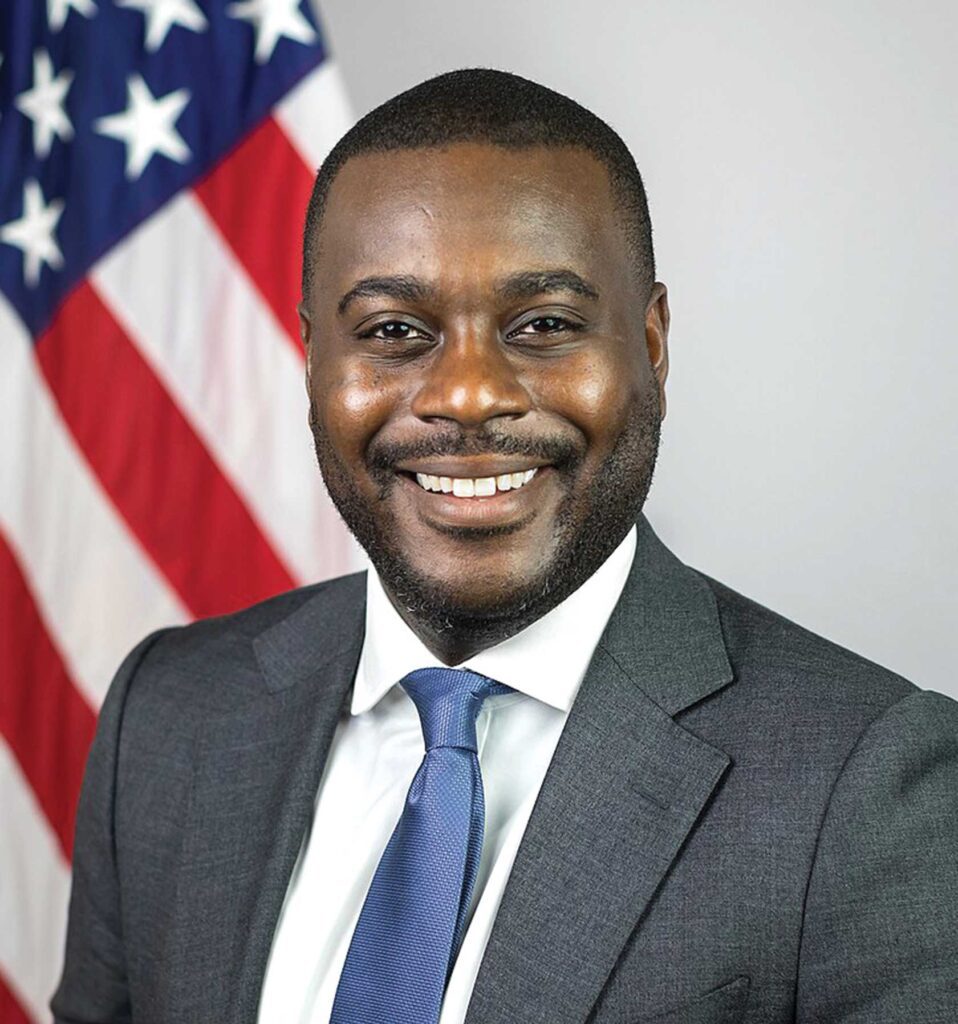 Gabe Amo is Rhode Island’s first Black elected US rep. Gabe Amo is Rhode Island’s first Black elected US rep.