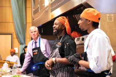 From cooking behind the walls to cooking for ‘Friendsgiving’
