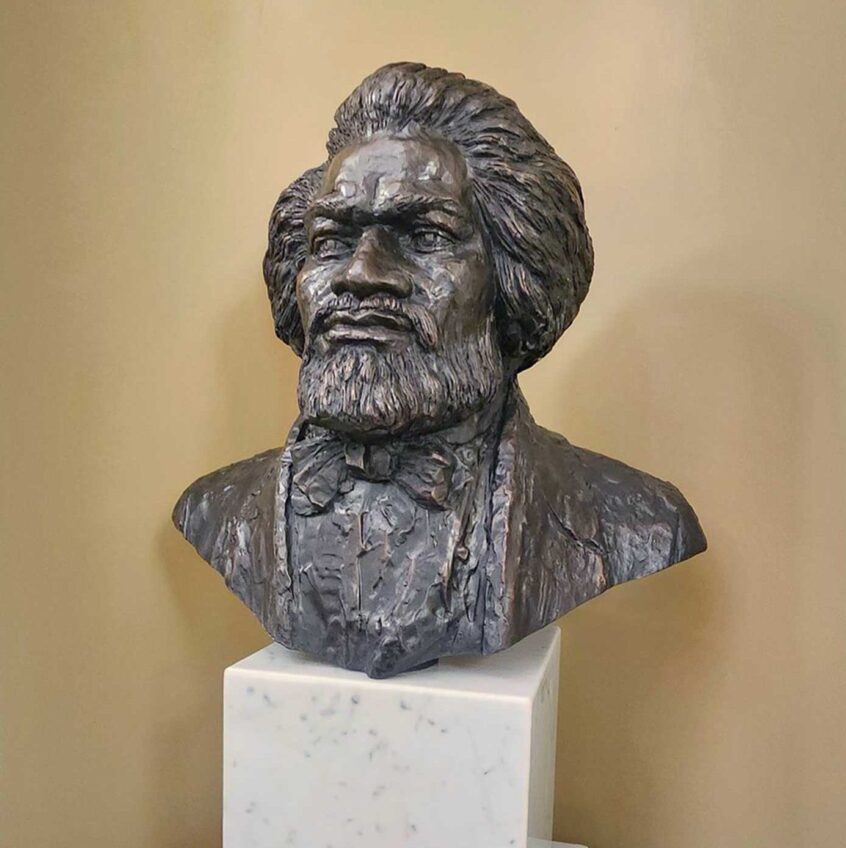 Mass. Senate unveils Frederick Douglass bust