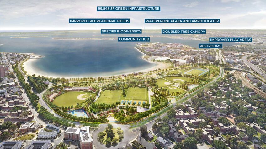 At Moakley Park, redesign aims to protect neighborhoods, engage community